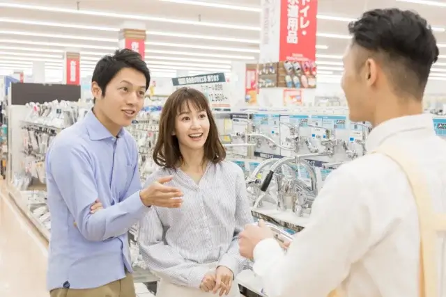 ホームセンターで蛇口交換を依頼する流れ